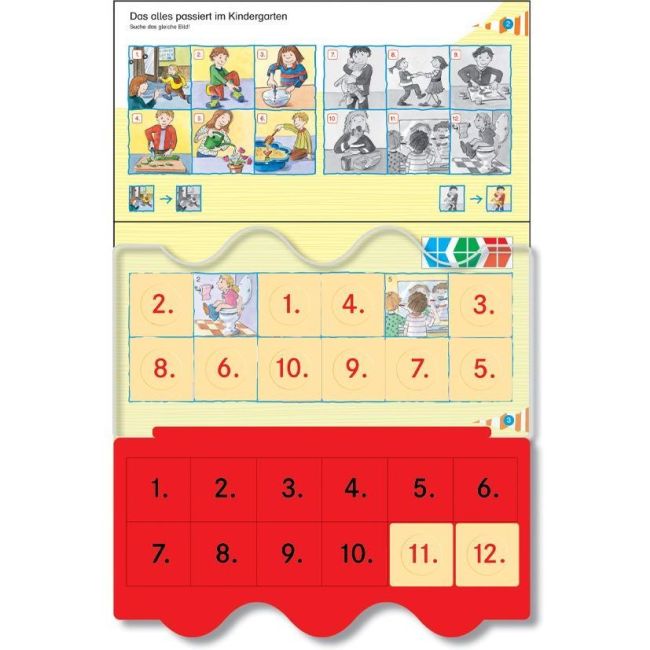 Set joc educativ LUK, varsta 5 ani, Matematica, limba romana, logica si creativitate Editura Kreativ EK6151 BBJEK6151_Initiala