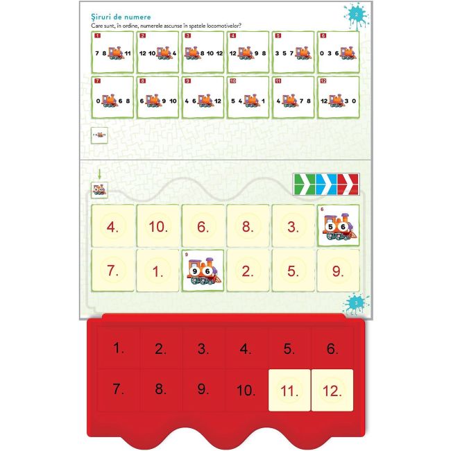 Set joc educativ LUK, varsta 6 ani, Matematica, limba romana, logica si creativitate Editura Kreativ EK6152 BBJEK6152_Initiala