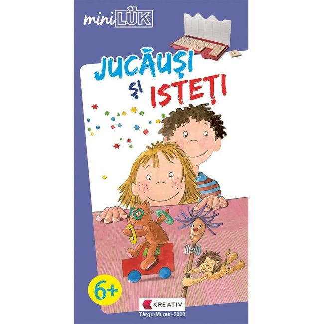 Set joc educativ LUK, varsta 6 ani, Matematica, limba romana, logica si creativitate Editura Kreativ EK6152 BBJEK6152_Initiala