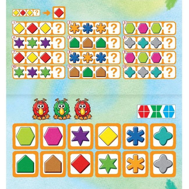 Set joc educativ LUK, varsta 6 ani, Matematica, limba romana, logica si creativitate Editura Kreativ EK6152 BBJEK6152_Initiala