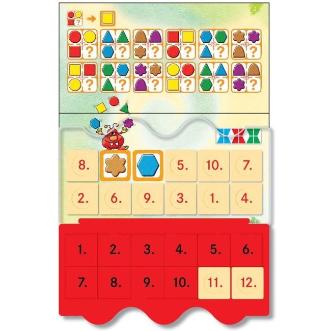 Set joc educativ LUK, varsta 6 ani, Matematica, limba romana, logica si creativitate Editura Kreativ EK6152 BBJEK6152_Initiala