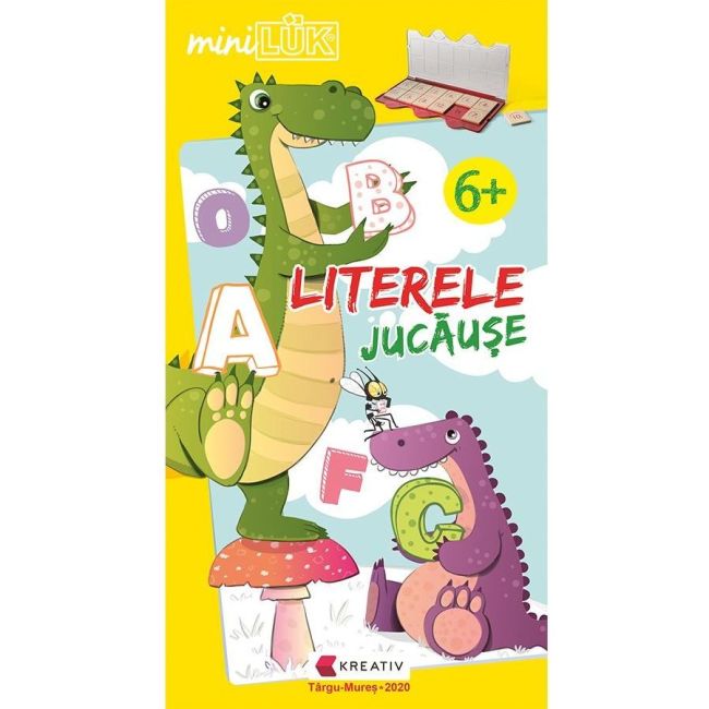 Set joc educativ LUK, varsta 6 ani, Matematica, limba romana, logica si creativitate Editura Kreativ EK6152 BBJEK6152_Initiala