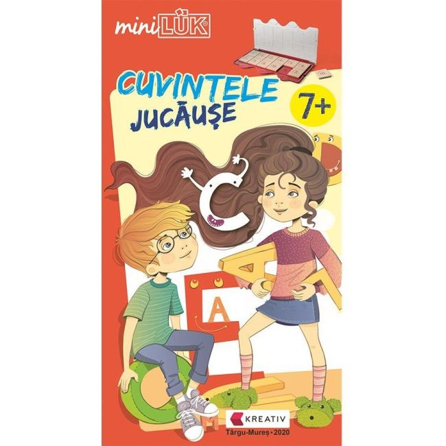Set joc educativ LUK, varsta 7 ani, Matematica si limba romana Editura Kreativ EK6153 BBJEK6153_Initiala