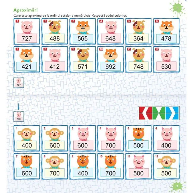 Set joc educativ LUK, varsta 7 ani, Matematica si limba romana Editura Kreativ EK6153 BBJEK6153_Initiala
