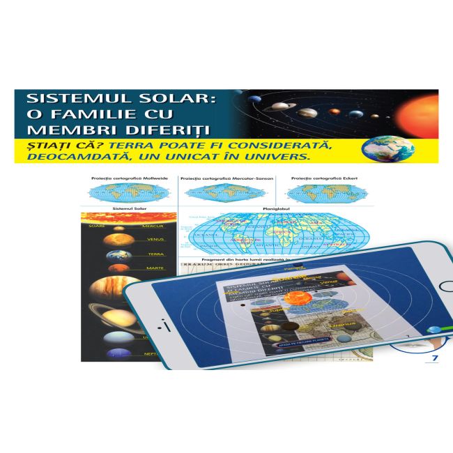 Atlas geografic scolar. cunoasterea terrei prin realitatea augmentata