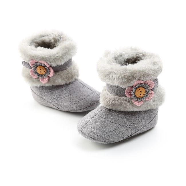 Cizmulite cu blanita si floricica pentru fetite MDYM49-1-sa26