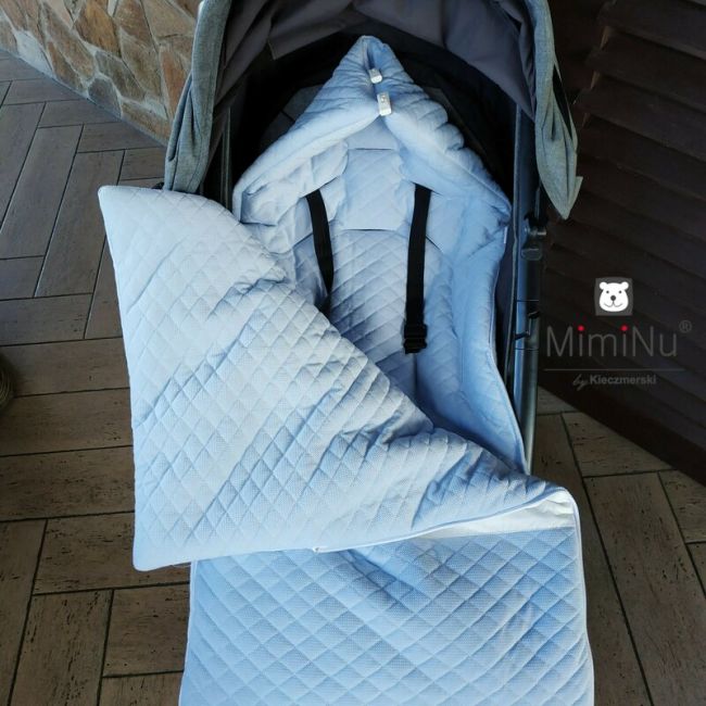 MimiNu - Sac de iarna universal, pentru carucior, scaun auto, saniuta, Forest friends Beige/Velvet Grey BYN6426972005302