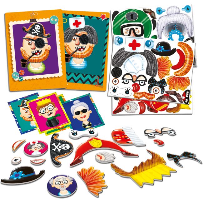 Joc educativ magnetic Fete Haioase Roter Kafer RK2030-02 BBJRK2030-02_Initiala