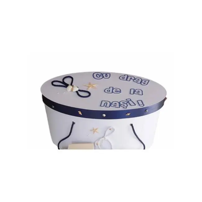 Personalizare suplimentara pentru cutia de trusou pentru botez - litere aplicate pe cutia de trusou