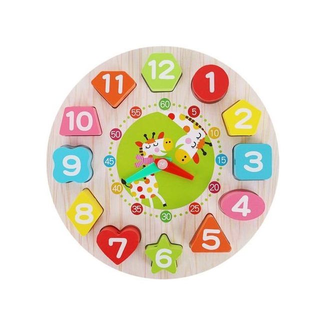 Puzzle din lemn Ceas Iso Trade MY17518 BBJMY17518_Initiala
