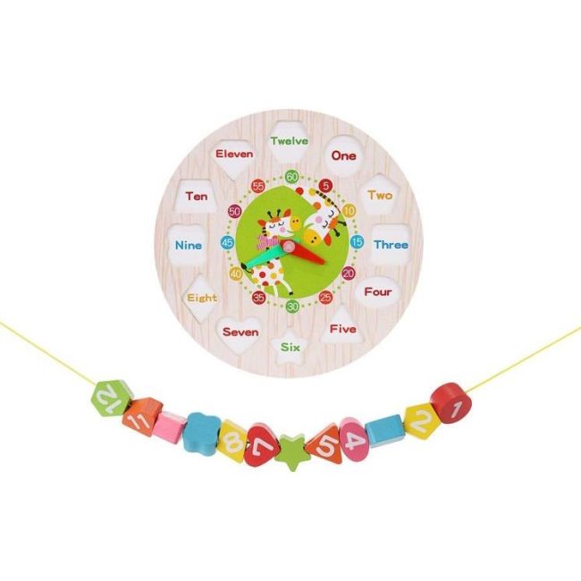 Puzzle din lemn Ceas Iso Trade MY17518 BBJMY17518_Initiala