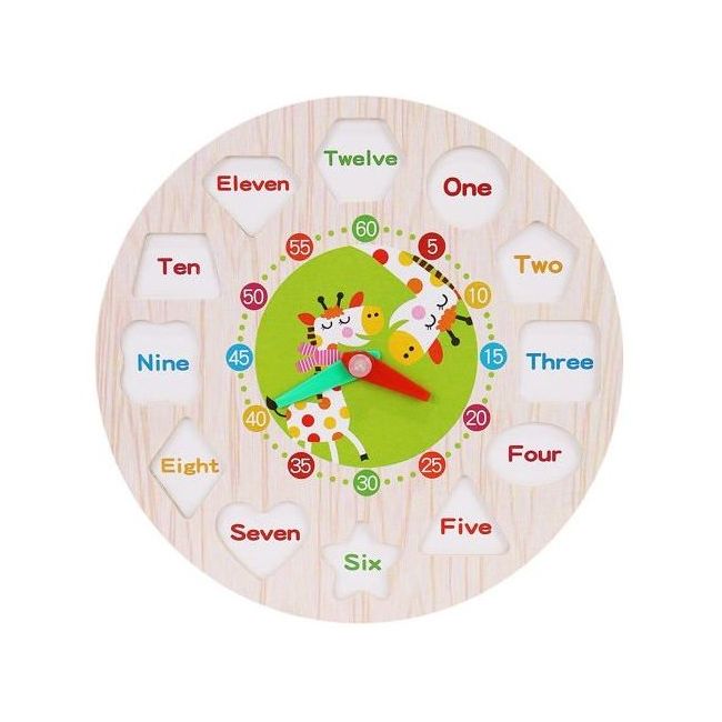 Puzzle din lemn Ceas Iso Trade MY17518 BBJMY17518_Initiala