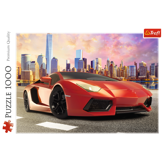 PUZZLE TREFL 1000 LAMBORGHINI ROSU VIV10601