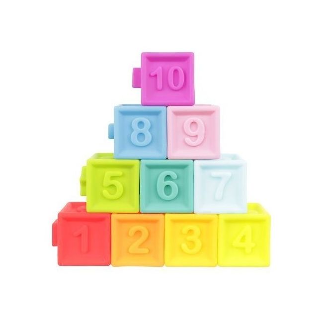 Set 10 cuburi moi bebelusi Iso Trade MY17517 BBJMY17517_Initiala