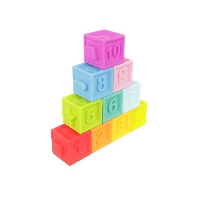 Set 10 cuburi moi bebelusi Iso Trade MY17517 BBJMY17517_Initiala