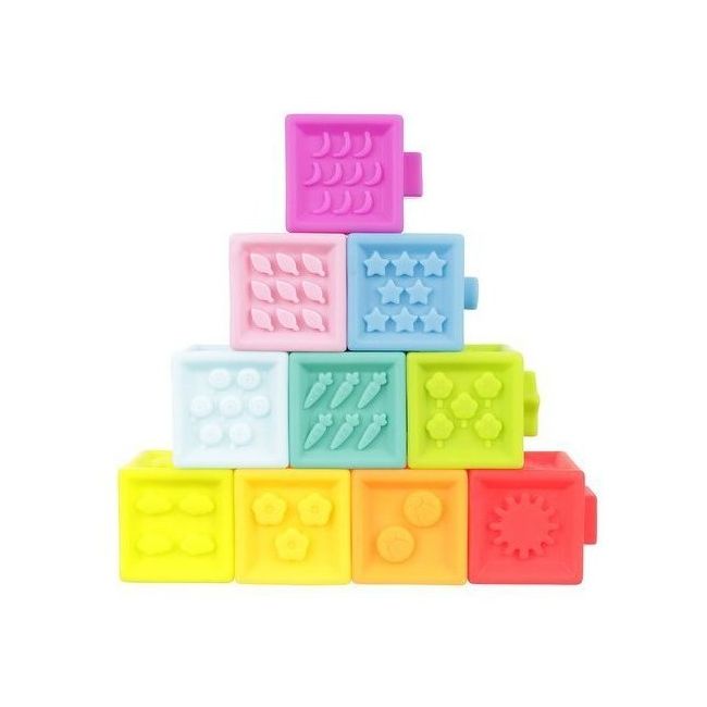 Set 10 cuburi moi bebelusi Iso Trade MY17517 BBJMY17517_Initiala