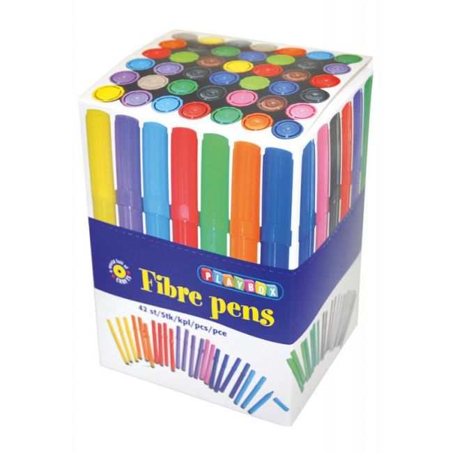 Set 42 carioci varf gros - Playbox - OKEPB2471437