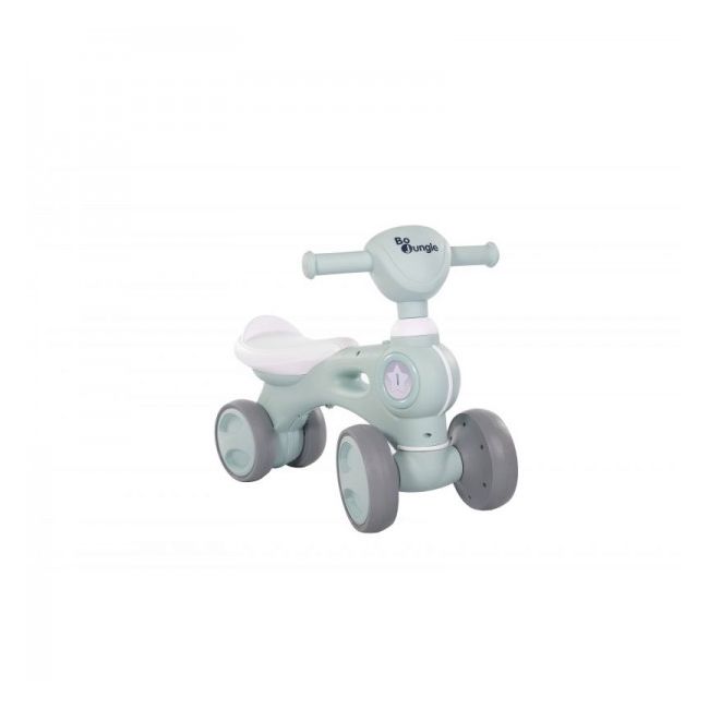 Bicicleta cu 4 roti albastra Bo Jungle pentru copii cu lumini si sunete - SOLBJB920050