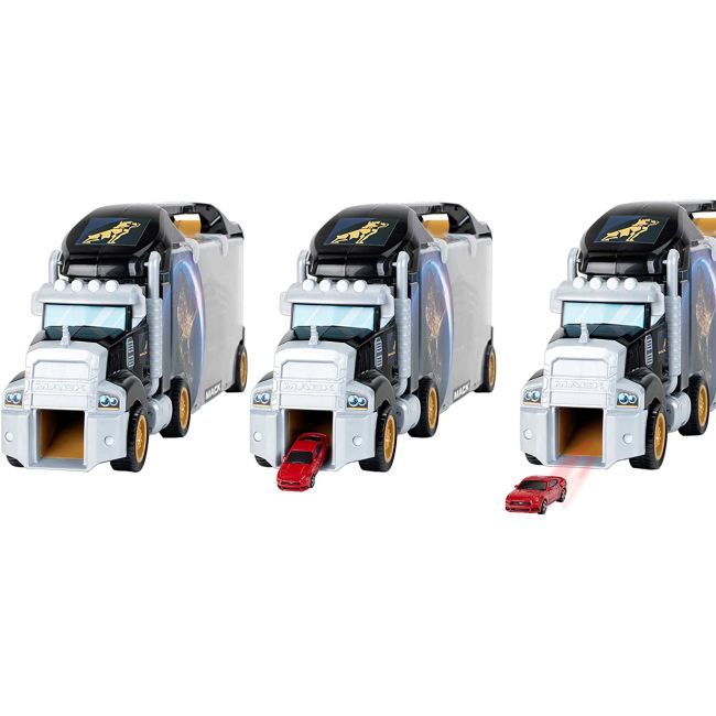 Camion cu rampa de iesire pentru masinute MACK - TK3500