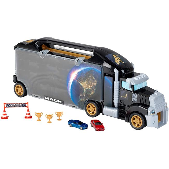 Camion cu rampa de iesire pentru masinute MACK - TK3500