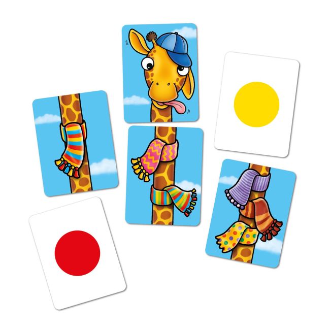 Joc educativ Girafe cu Fular GIRAFFES IN SCARVES - OR070