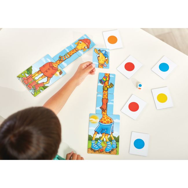 Joc educativ Girafe cu Fular GIRAFFES IN SCARVES - OR070