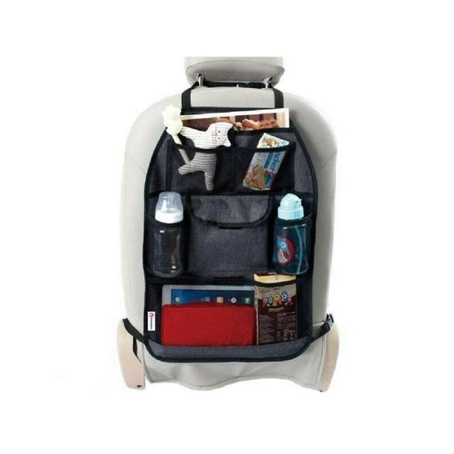 Petite&Mars - Organizator pentru masina 38.5x58 cm, Order, Gri-Negru BYN901371