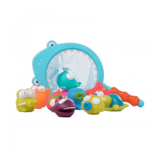 Set jucarii de baie cu plasa de pescuit Bo Jungle - SOLBJB900700