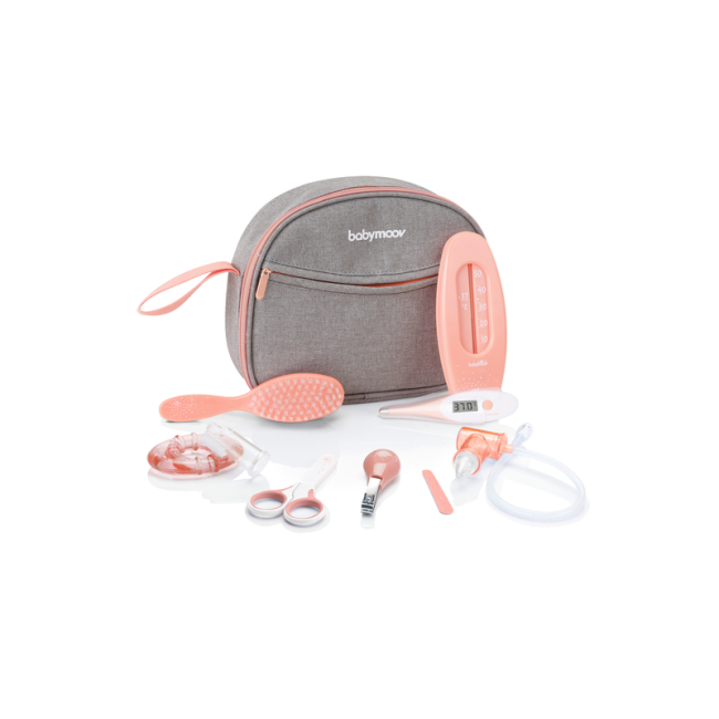 Babymoov - Set pentru ingrijire 9 piese, Peach BBBA032004