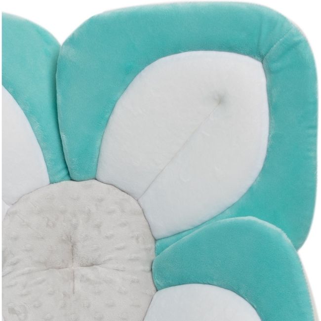 Cadita de plus si salteluta de joaca Lotus BloomingBath BB105L BBJBB105L_Turcoaz/Alb/Gri Deschis