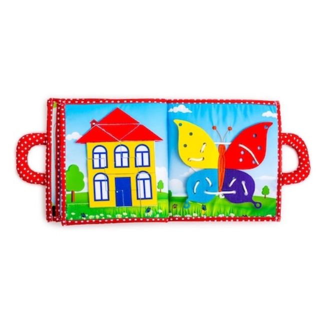 Carticica cu activitati Piqipi - Quiet book Girl Edition - SOLPIQ9498