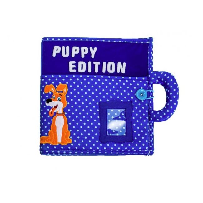 Carticica cu activitati Piqipi - Quiet book Puppy Edition - SOLPIQ9499