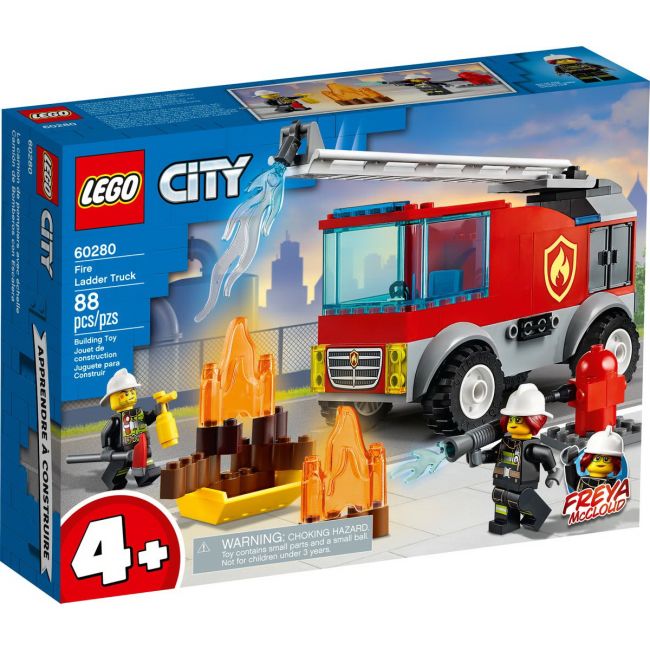 LEGO CITY  CAMION DE POMPIERI CU SCARA 60280 VIVLEGO60280