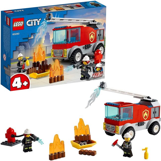 LEGO CITY  CAMION DE POMPIERI CU SCARA 60280 VIVLEGO60280