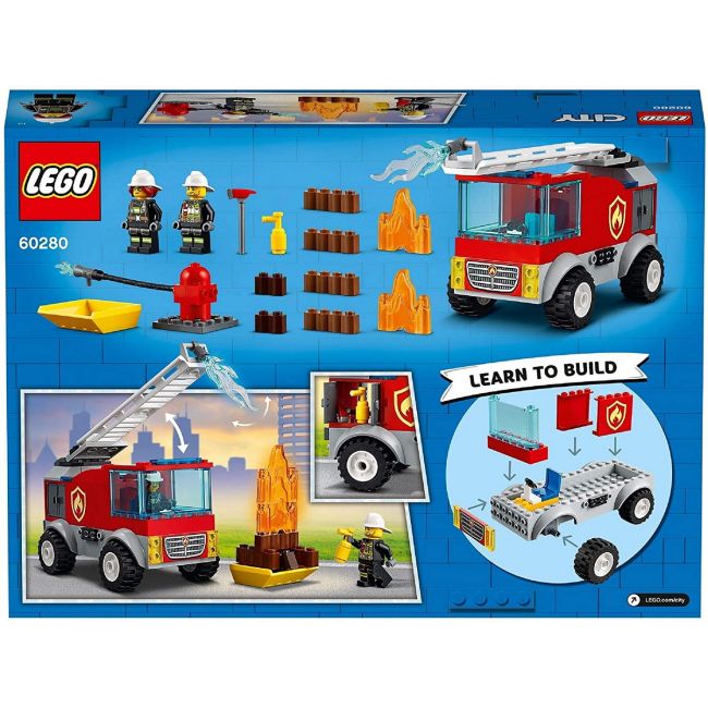 LEGO CITY  CAMION DE POMPIERI CU SCARA 60280 VIVLEGO60280