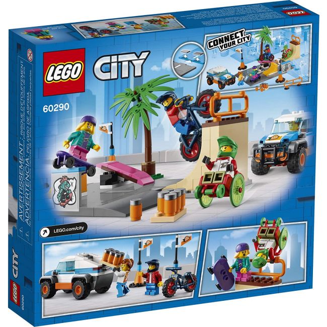 LEGO CITY  PARC DE SKATEBOARDING 60290 VIVLEGO60290