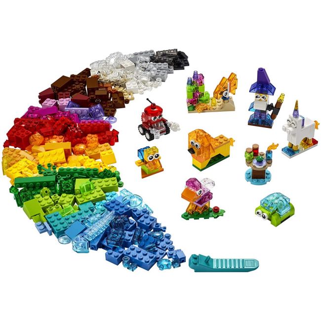 LEGO CLASSIC CARAMIZI TRANSPARENTE CREATIVE 11013 VIVLEGO11013