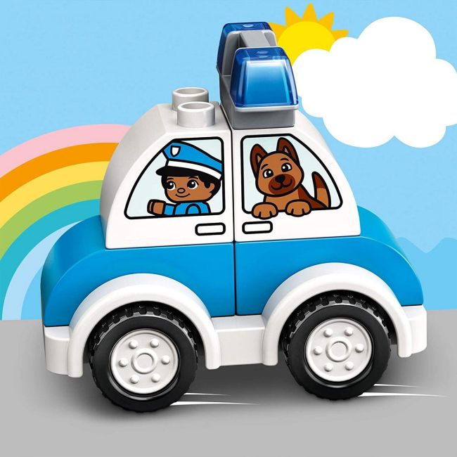 LEGO DUPLO  ELICOPTER DE POMPIERI SI MASINA DE POLITIE 10957 VIVLEGO10957