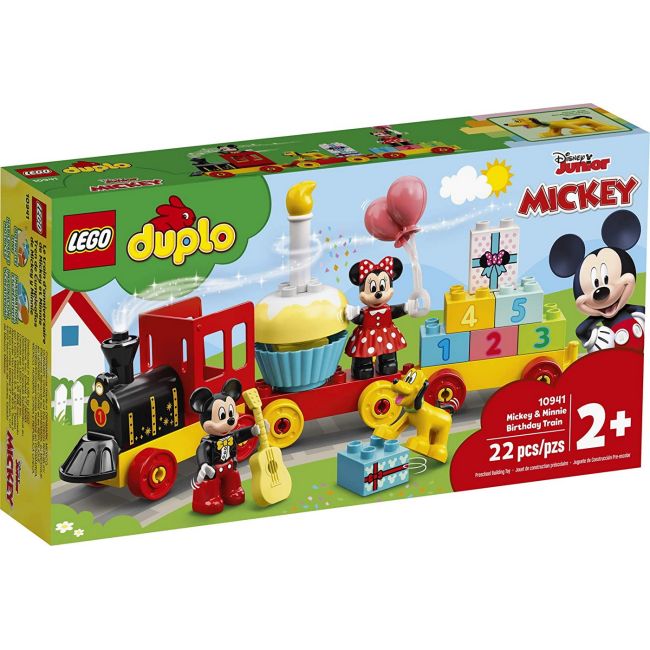 LEGO DUPLO  TRENUL ZILEI ANIVERSARE MICKEY SI MINNIE 10941 VIVLEGO10941