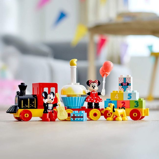 LEGO DUPLO  TRENUL ZILEI ANIVERSARE MICKEY SI MINNIE 10941 VIVLEGO10941