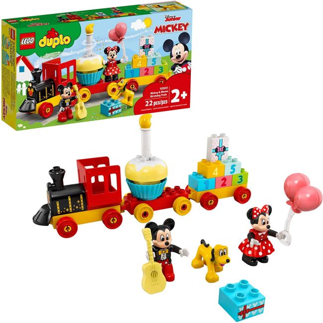 LEGO DUPLO  TRENUL ZILEI ANIVERSARE MICKEY SI MINNIE 10941 VIVLEGO10941