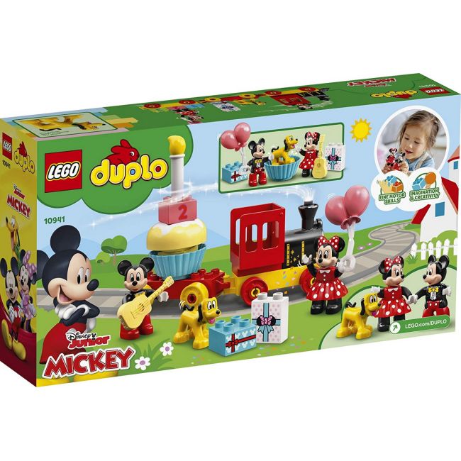 LEGO DUPLO  TRENUL ZILEI ANIVERSARE MICKEY SI MINNIE 10941 VIVLEGO10941