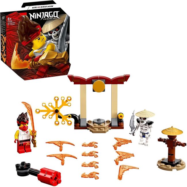 LEGO NINJAGO SET DE LUPTA EPICA - KAI CONTRA SKULKIN 71730 VIVLEGO71730