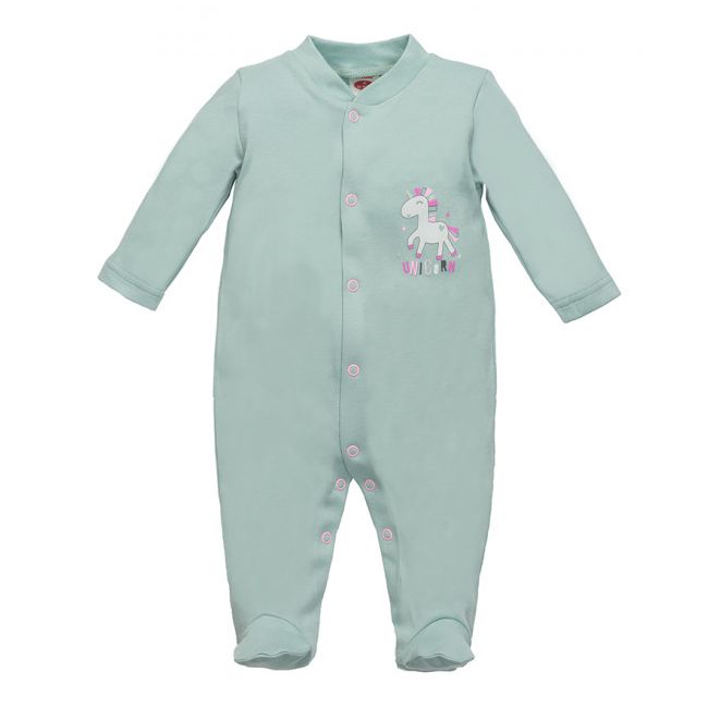 Salopeta cu botosei - Colectia Unicorn Mint (Marime Disponibila: 6 luni),MK02206