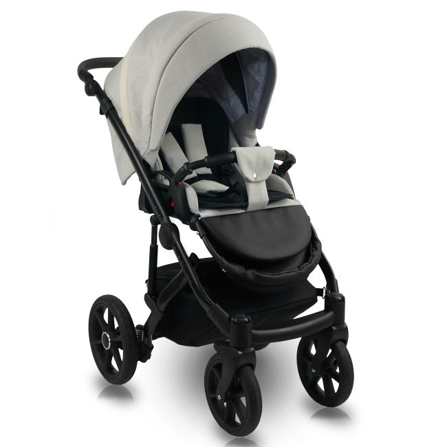 Carucior copii 2 in 1, reversibil, 0-36 luni, Bexa Ideal 2020 Beige Marble PJBideal2020-ID07D
