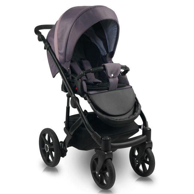 Carucior Copii 3 In 1, Reversibil, Complet Accesorizat, 0-36 Luni, Bexa Ideal 2020 Soft Purple Pjbideal2020-id04