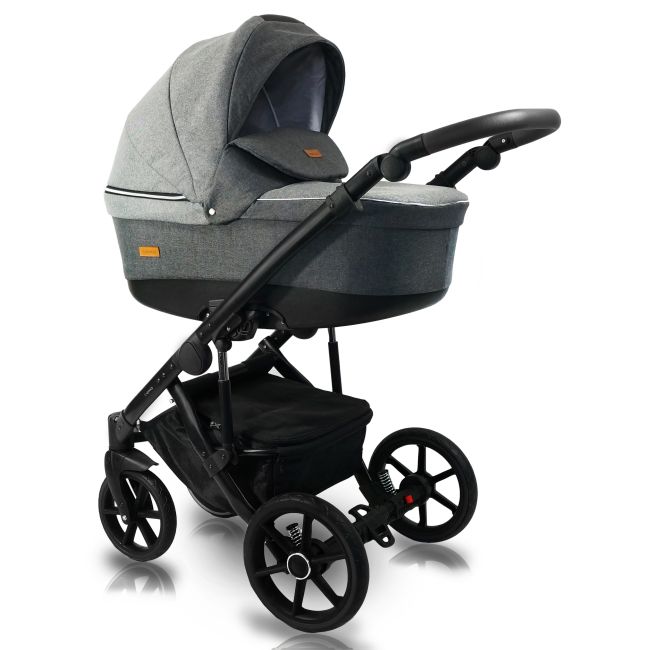 Carucior copii 3 in 1, reversibil, 0-36 luni, BEXA ULTRA 2.0 DARK GREY PJBUltra2.0-U07B
