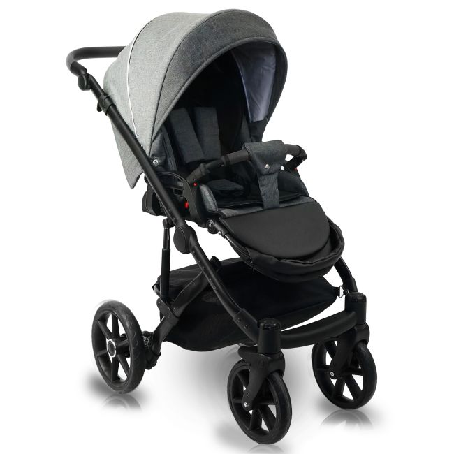 Carucior copii 3 in 1, reversibil, 0-36 luni, BEXA ULTRA 2.0 DARK GREY PJBUltra2.0-U07B