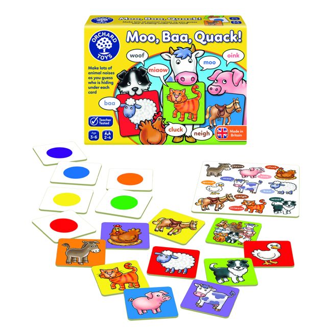 Joc educativ Moo Bee Mac MOO BAA QUACK - OR568