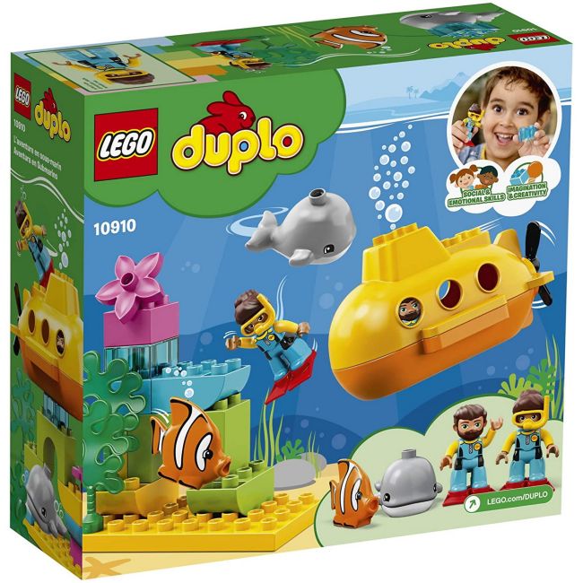LEGO DUPLO   AVENTURA CU SUBMARINUL 10910 VIVLEGO10910